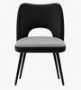 Nova Halo Dining Chair In Dark Grey Colour Nova Halo Dining Chair In Dark Grey Colour