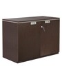 Nova Low Height Storage File Cabinet in Vermont Wenge Colour