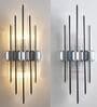 Nova Luxe Crystal Wall Light   Modern Art Deco Design