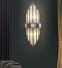 Nova Luxe Crystal Wall Light   Modern Art Deco Design
