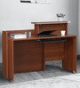 Nova Office Table in Walnut Regato Colour