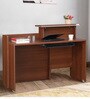 Nova Office Table in Walnut Regato Colour