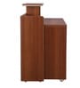 Nova Office Table in Walnut Regato Colour