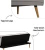 Nova Sofa Cum Bed In Grey Colour