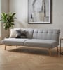 Nova Sofa Cum Bed In Grey Colour