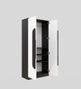 Novaarc 2 Door Wardrobe In Black & White Finish