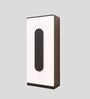 Novaarc 2 Door Wardrobe In Black & White Finish