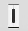 Novaarc 2 Door Wardrobe In Black & White Finish