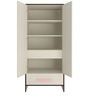 Novara Kids 2 Door Wardrobe In English Pink Finish
