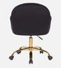 Novas Guest Chair In Black Velvet  Finish