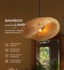 Novelty Handmade Bamboo Pendant Hanging Light (Beige)