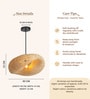 Novelty Handmade Bamboo Pendant Hanging Light (Beige)