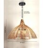 Novelty Handmade Bamboo Pendant Hanging Light in Beige Colour