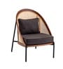 Novena Lounge Chair In Grey Colour Novena Lounge Chair In Grey Colour