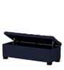 Mexico Bench With Storage In Royal Blue Colour