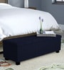 Mexico Bench With Storage In Royal Blue Colour