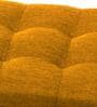 Mexico Fabric Bench In Bold Yellow Colour With Storage