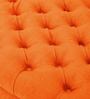 Nowia Recamier With Storage In Vivid Orange Colour