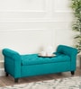 Nowia Recamier With Storage In Sea Green Colour