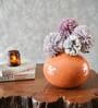 Nowich Orange Iron Vase