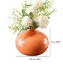 Nowich Orange Iron Vase