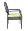 Nowra Wicker Table And Chair (With 4 Chair) Set In Grey Finish