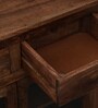 Noyes Mango Wood Cabinet In Tubbaq Finish With Drawers