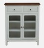 Noyes Mango Wood Cabinet In White Colour With Drawers