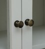 Noyes Mango Wood Cabinet In White Colour With Drawers
