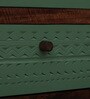 Noyes Solid Wood Chest Of Drawers In Green Colour