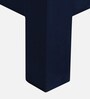 Noyes Solid Wood Crockery Unit In Blue Colour With Lining Glass
