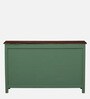 Noyes Solid Wood Sideboard In Green Colour