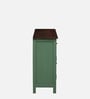 Noyes Solid Wood Sideboard In Green Colour