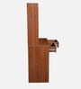 Nozomi Hutch Desk in Regato Walnut Finish