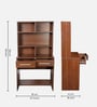 Nozomi Hutch Desk in Regato Walnut Finish
