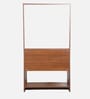Nozomi Hutch Desk in Regato Walnut Finish