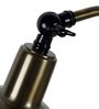 Traditional Antique Brass Study Lamp With Aluminium Base