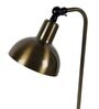 Traditional Antique Brass Study Lamp With Aluminium Base