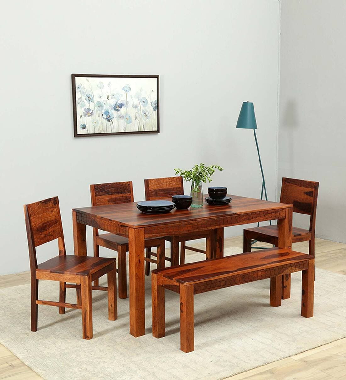 Dining table set 6 best sale seater pepperfry