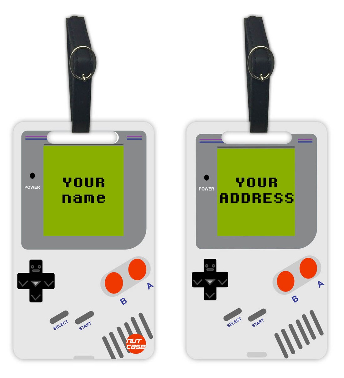 Buy Nutcase Video Game For Kids Polyfabric Baggage Tags Set Of 2 Online Luggage Tags Luggage Tags Hardware And Electricals Pepperfry Product