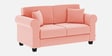 Numonk 2 Seater Sofa In Blush Pink Colour