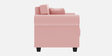 Numonk Velvet 2 Seater Sofa in Millennial Pink Colour