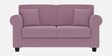 Numonk 2 Seater Sofa In Puce Pink Colour