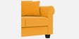 Numonk Velvet 2 Seater Sofa in Saffron Yellow Colour