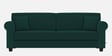 Numonk Velvet 3 Seater Sofa in Amazon Green Colour