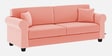 Numonk 3 Seater Sofa In Blush Pink Colour