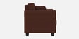 Numonk Velvet 3 Seater Sofa in Chocolate Brown Colour