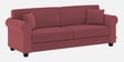 Numonk Velvet 3 Seater Sofa in Dusky Pink Colour