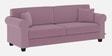 Numonk 3 Seater Sofa In Puce Pink Colour