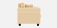 Numonk Velvet 3 Seater Sofa in Sandy Beige Colour